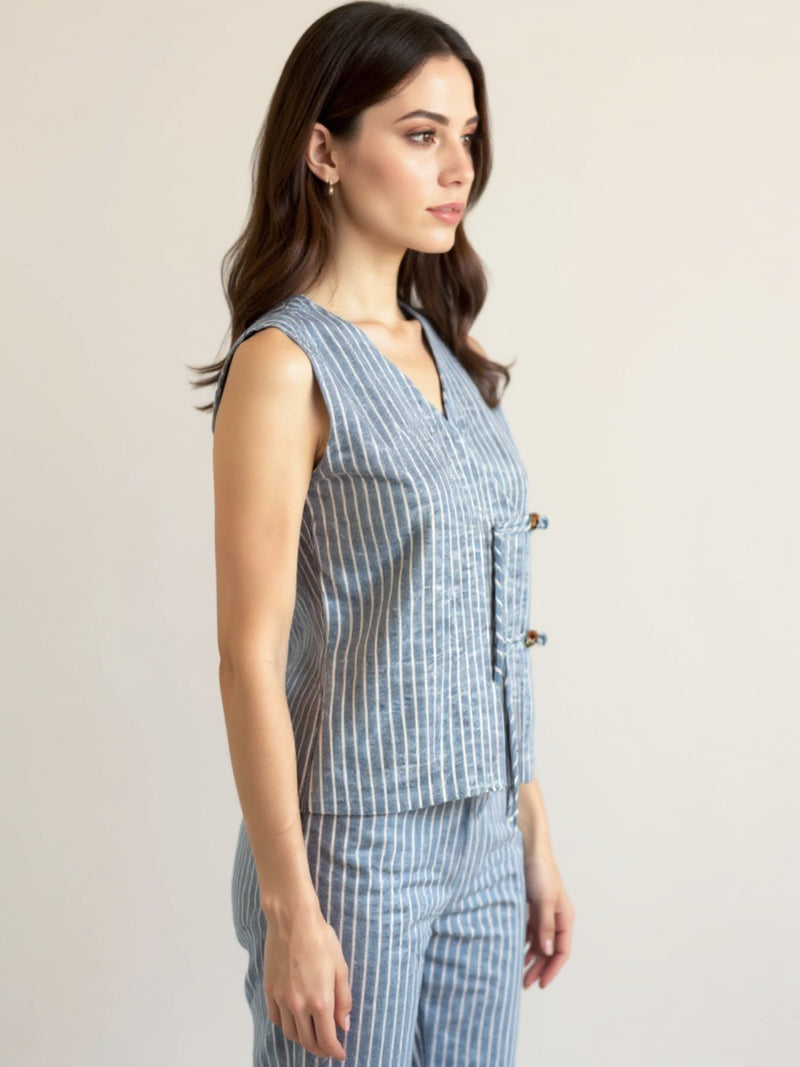 Blusa Oasis Azul