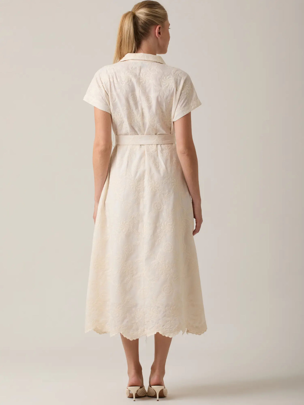 Vestido Largo Sandalo Ivory