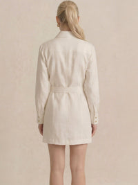 Vestido Corto Beky Blanco