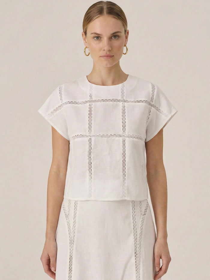 Blusa Virginia Blanco