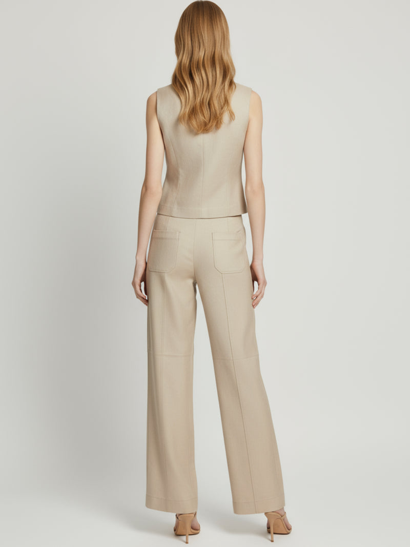 Blusa elegante en color maiz 