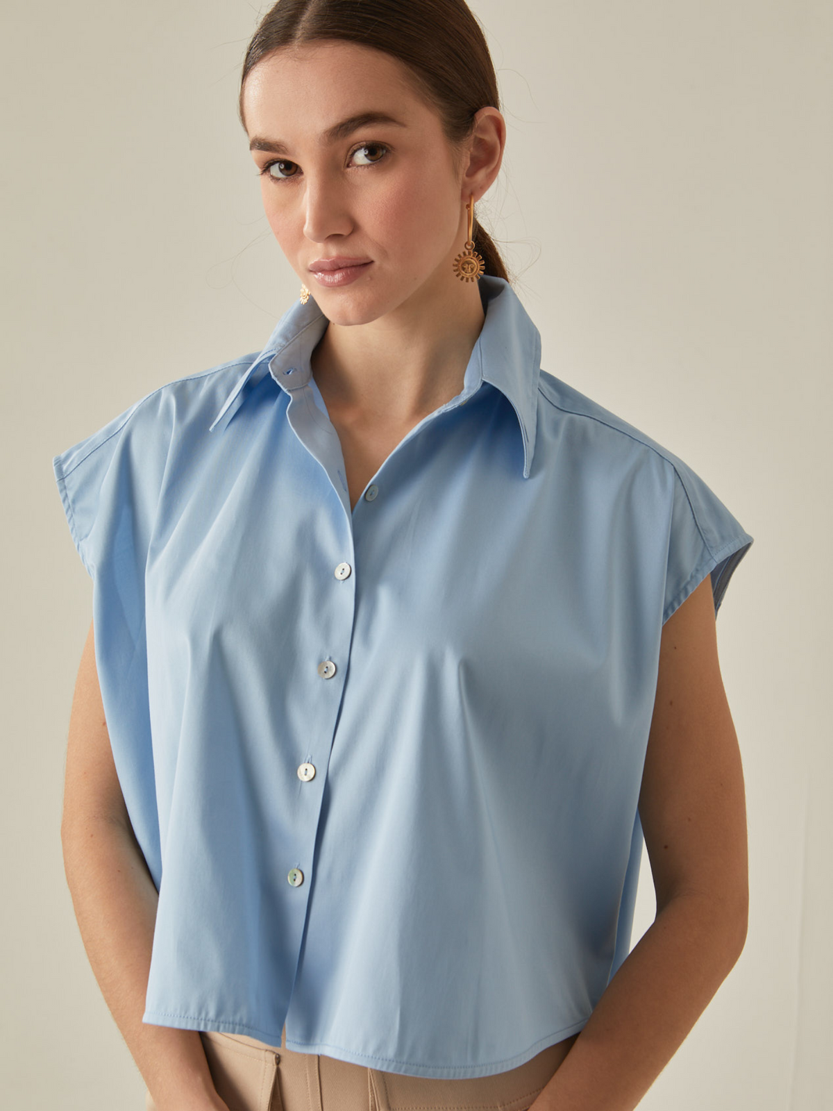 Blusa Genny Azul