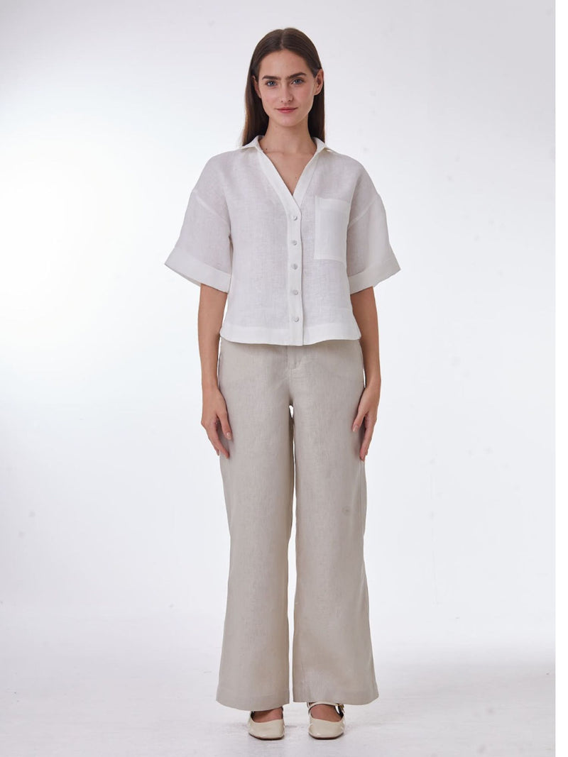 Blusa Imari Blanco Perla