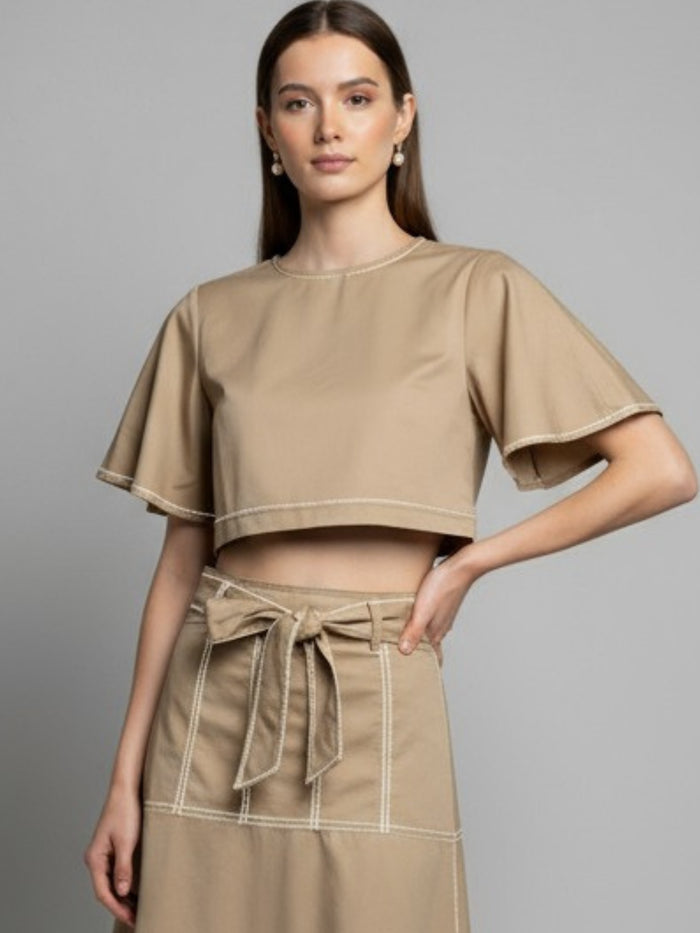 Blusa Paradis Sand