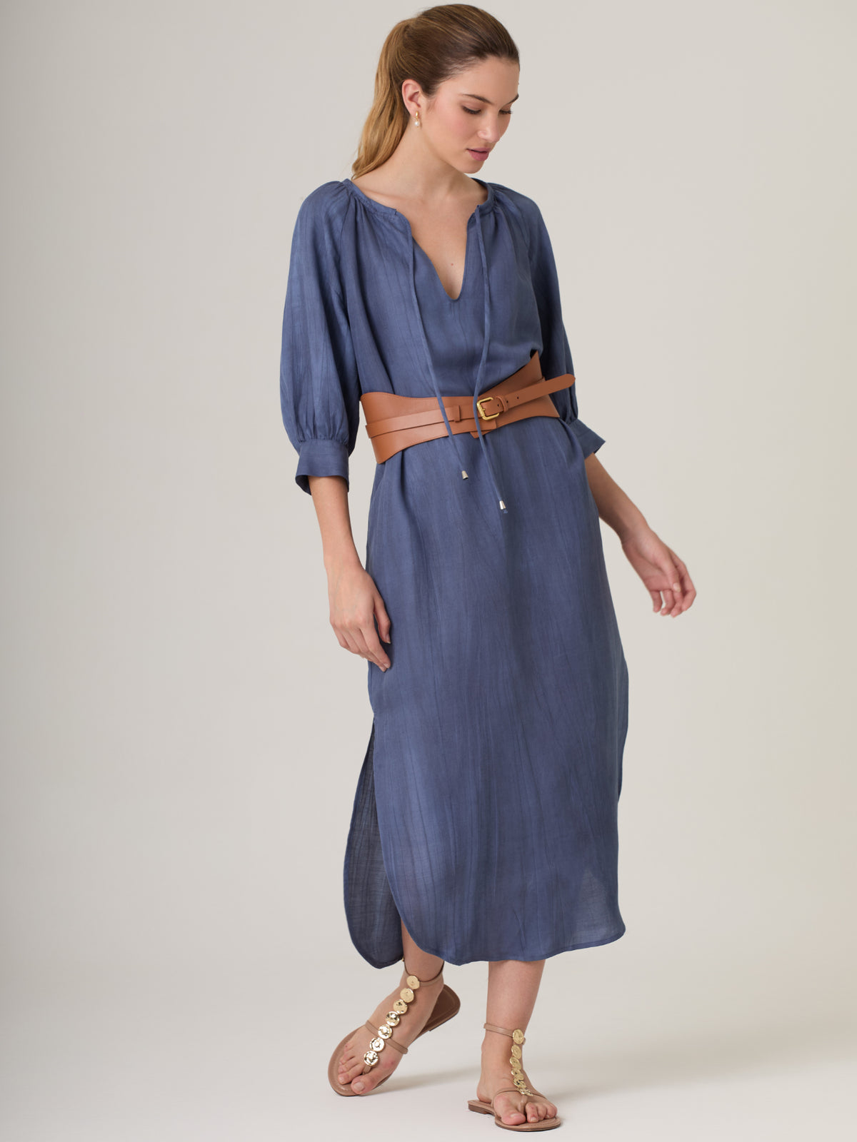 Vestido Spiaggia Navy