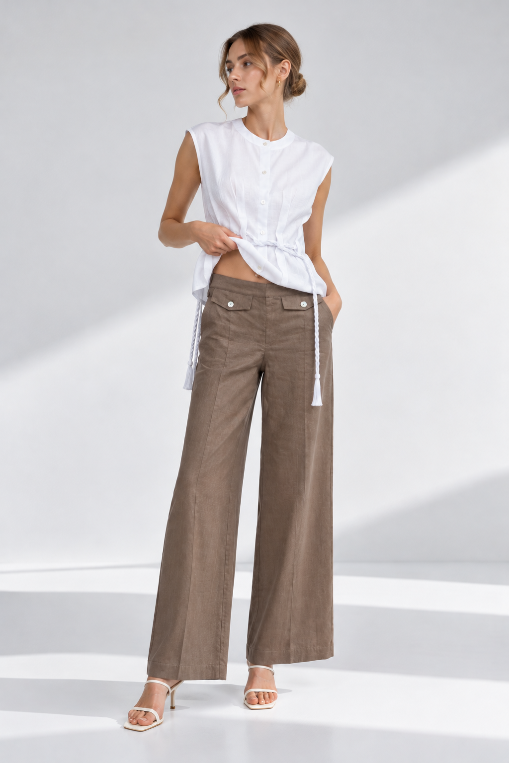 Pantalon Tunisia Taupé