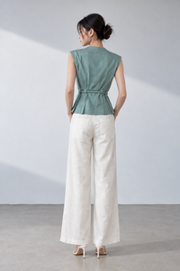 Pantalon Tunisia Blanco