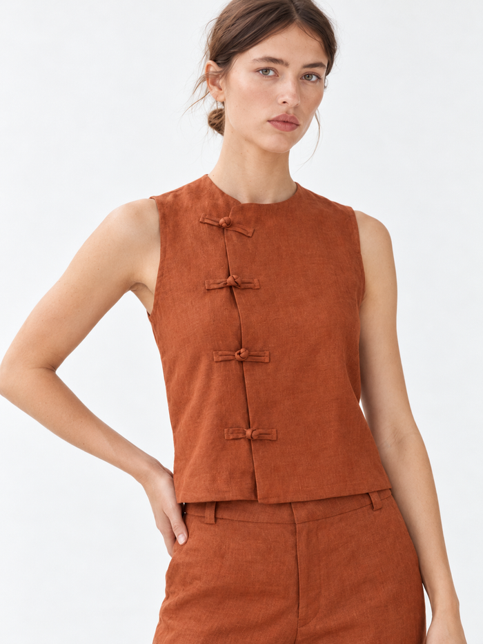 Blusa Zenga Terracota