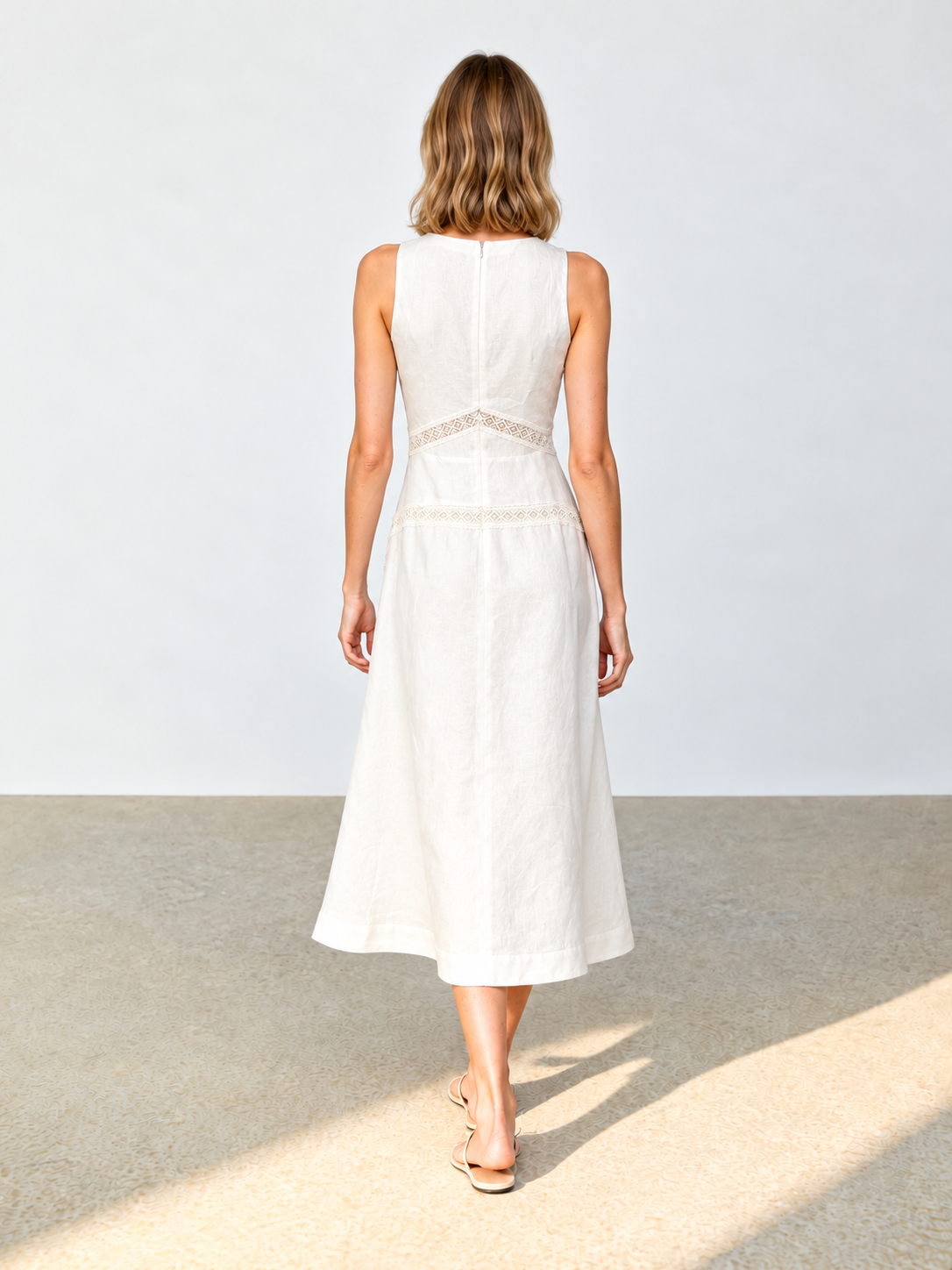 Vestido Largo Umbria Blanco