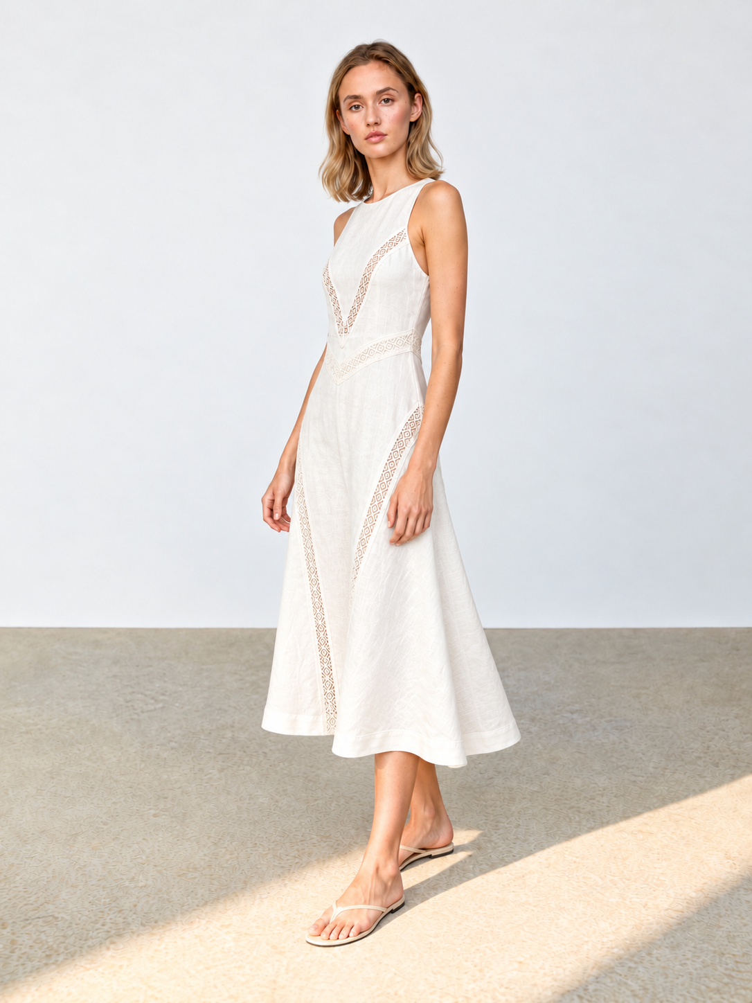 Vestido Largo Umbria Blanco