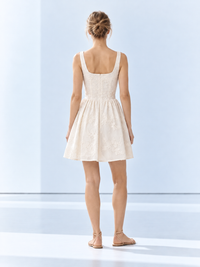 Vestido Corto Slovenia Blanco