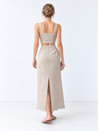 Blusa Idalia Ivory