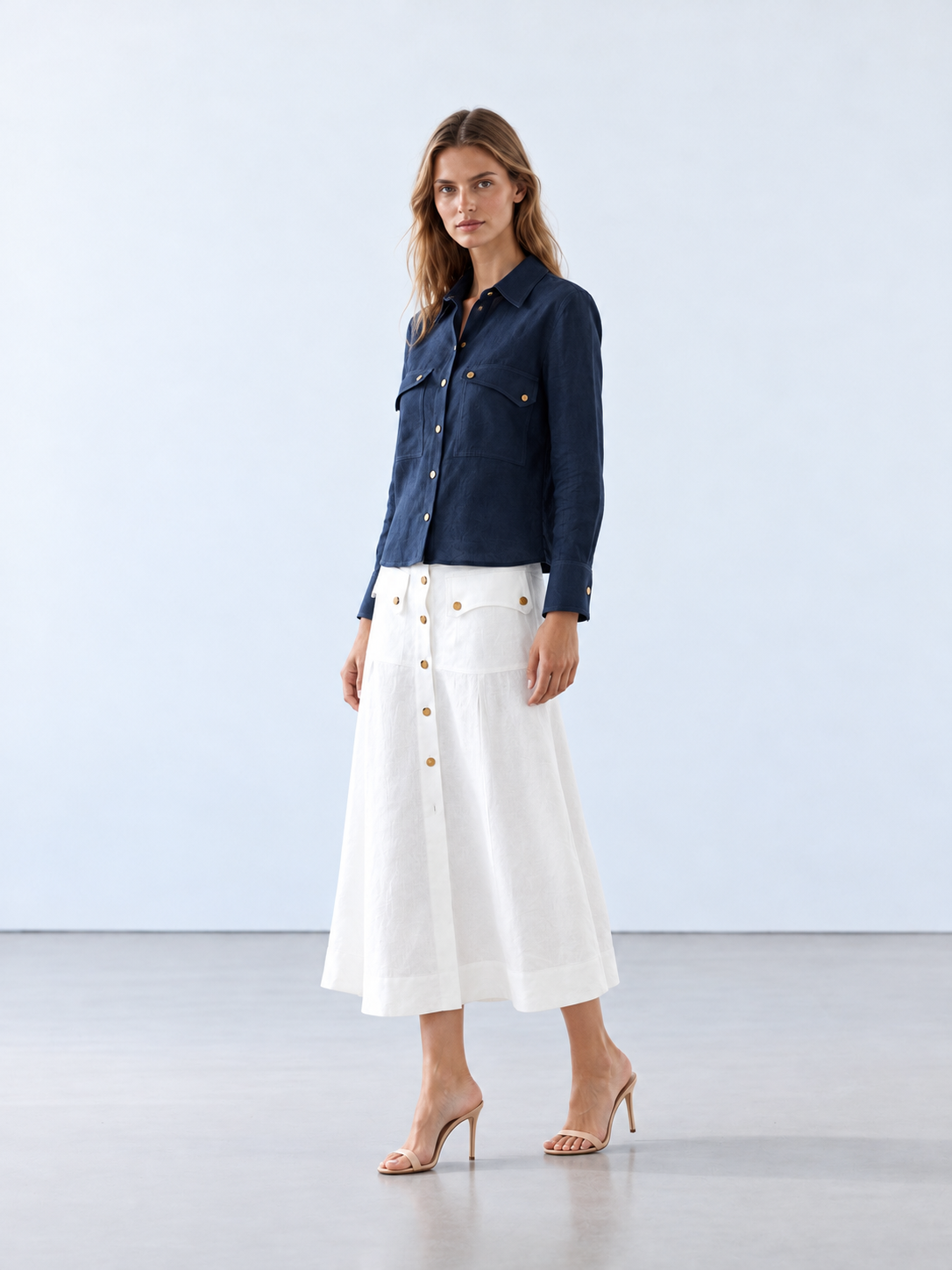 Blusa Bosnia Navy