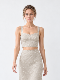 Blusa Idalia Ivory