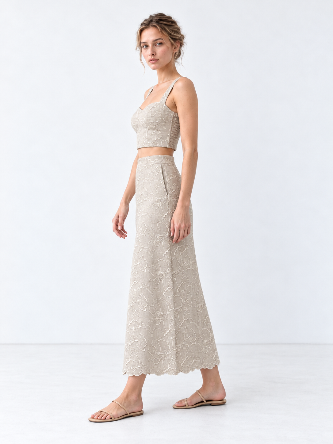 Blusa Idalia Ivory