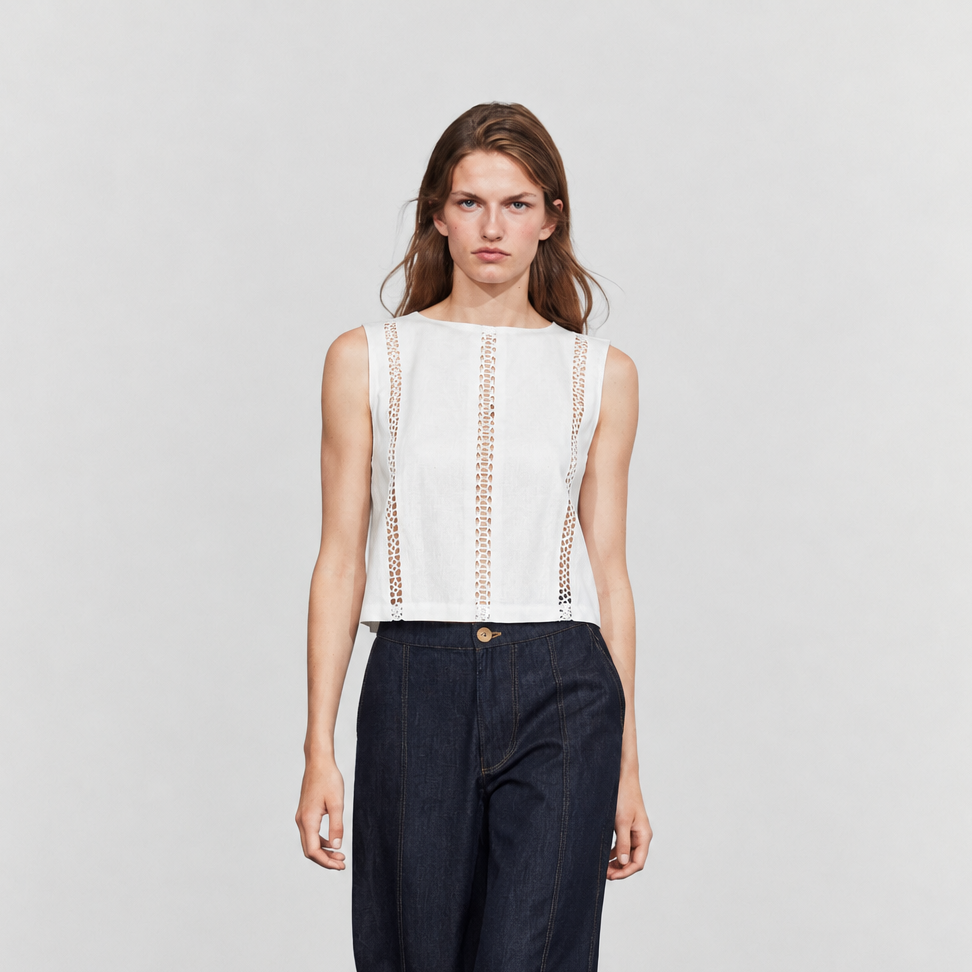Blusa Acasia Blanco