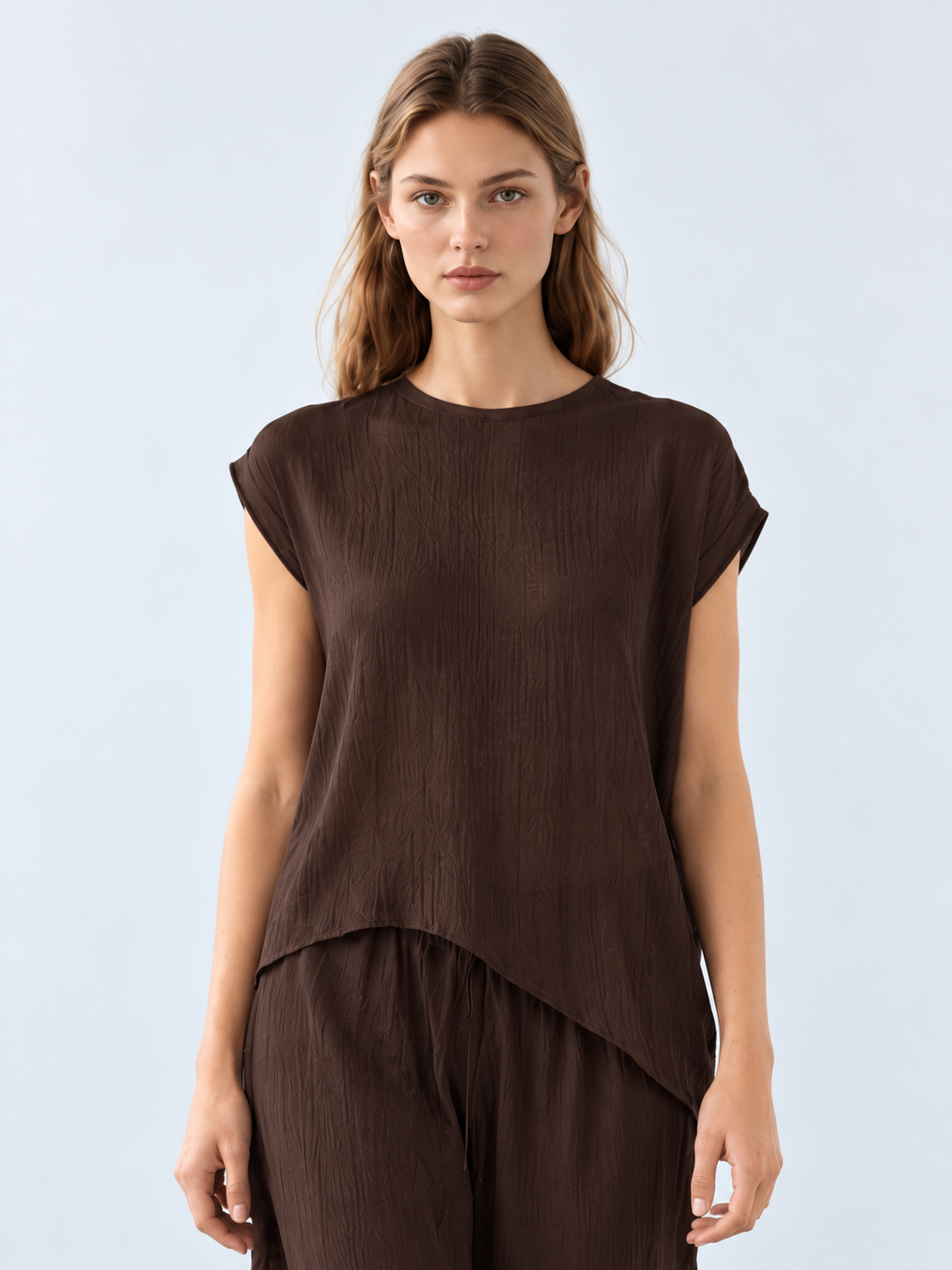 Blusa Amoli Café