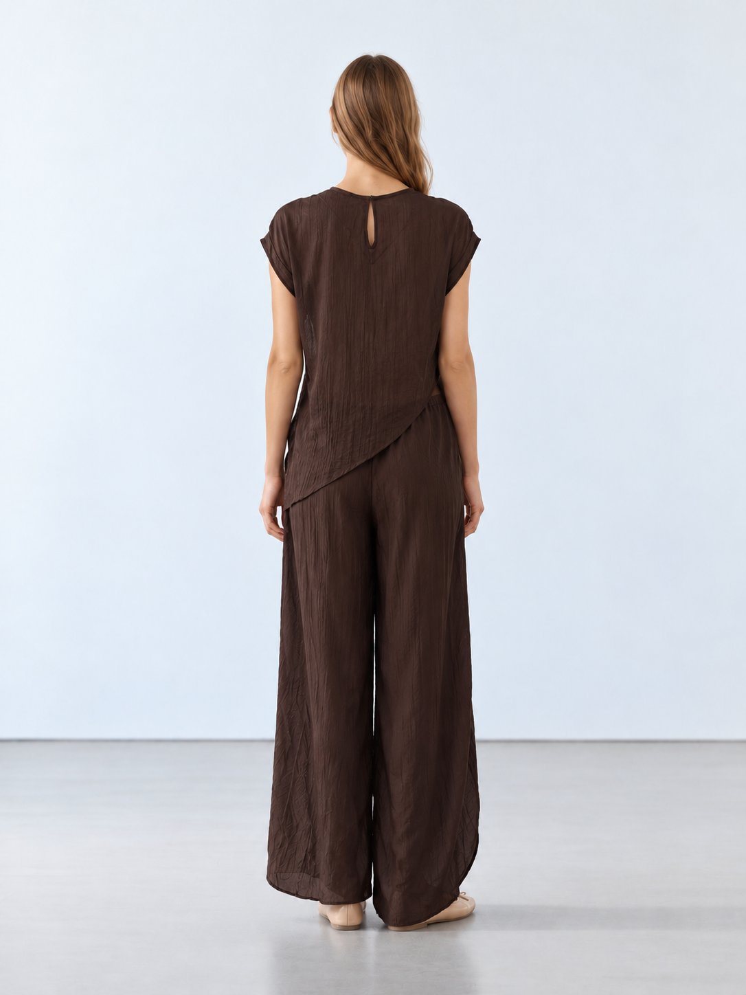 Blusa Amoli Café