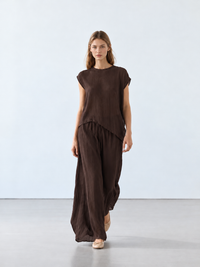 Blusa Amoli Café