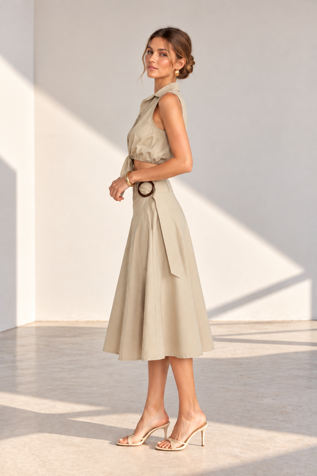 Blusa Manola Cemento