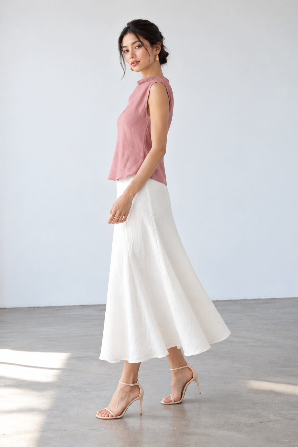 Blusa Samary Palo de Rosa