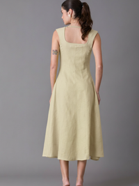 Vestido Largo Amantea Sand