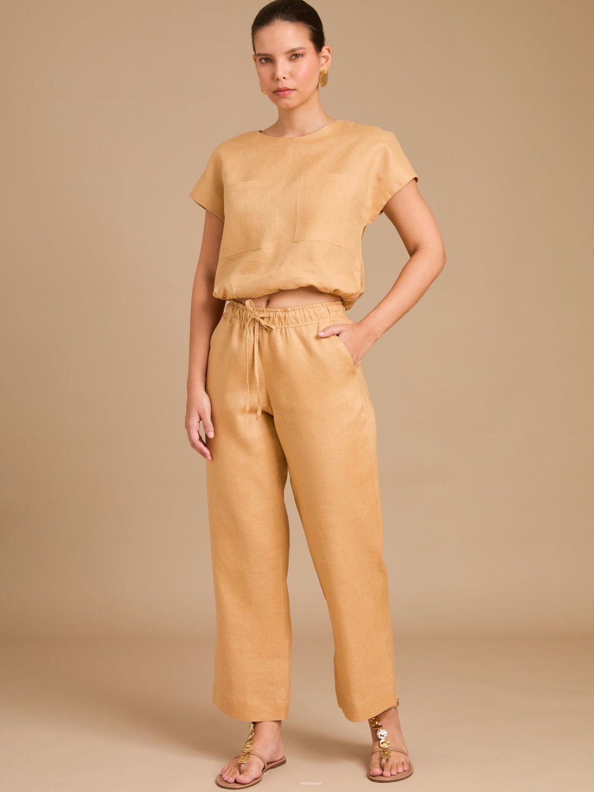 Pantalón Rosmel Camel