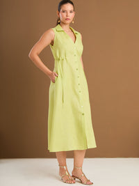 Vestido Largo Marruecos Verde