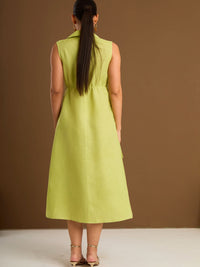 Vestido Largo Marruecos Verde