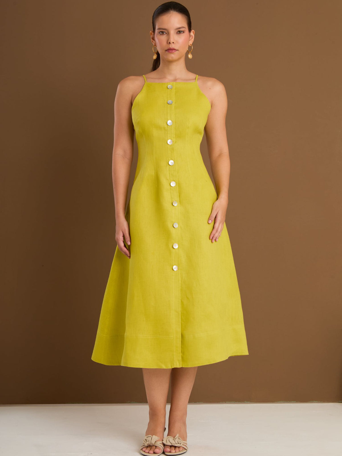 Vestido Largo Uvela Lima