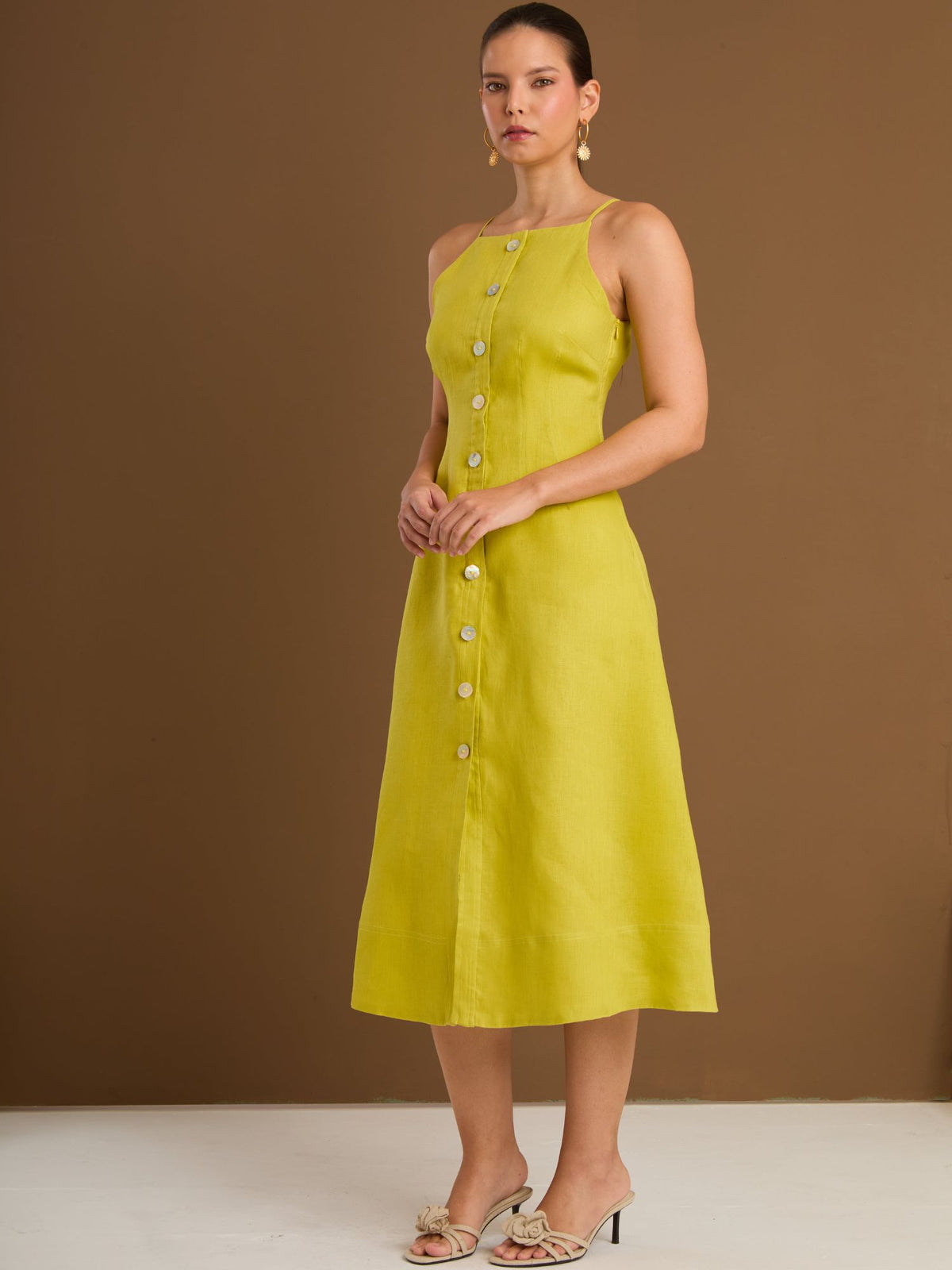 Vestido Largo Uvela Lima