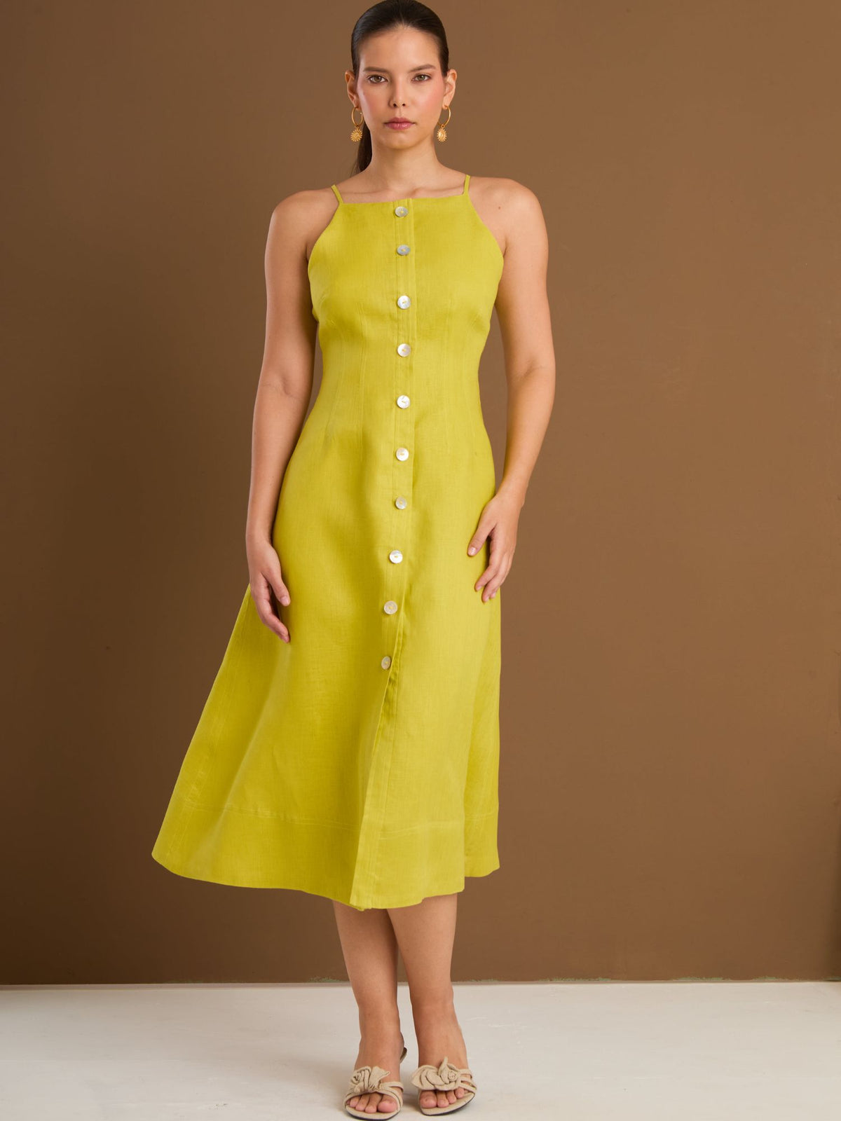 Vestido Largo Uvela Lima