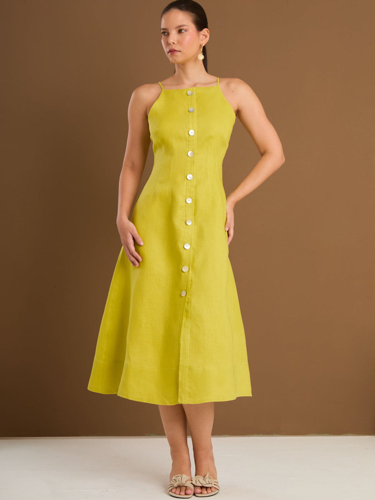 Vestido Largo Uvela Lima