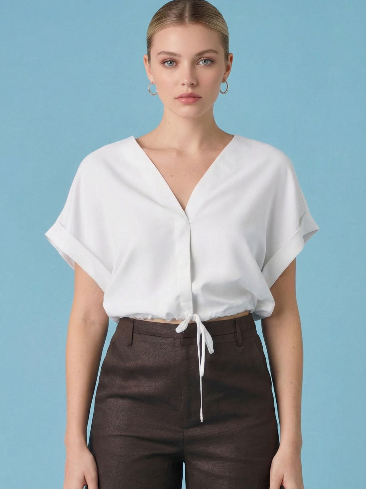 Blusa Albertina Blanco