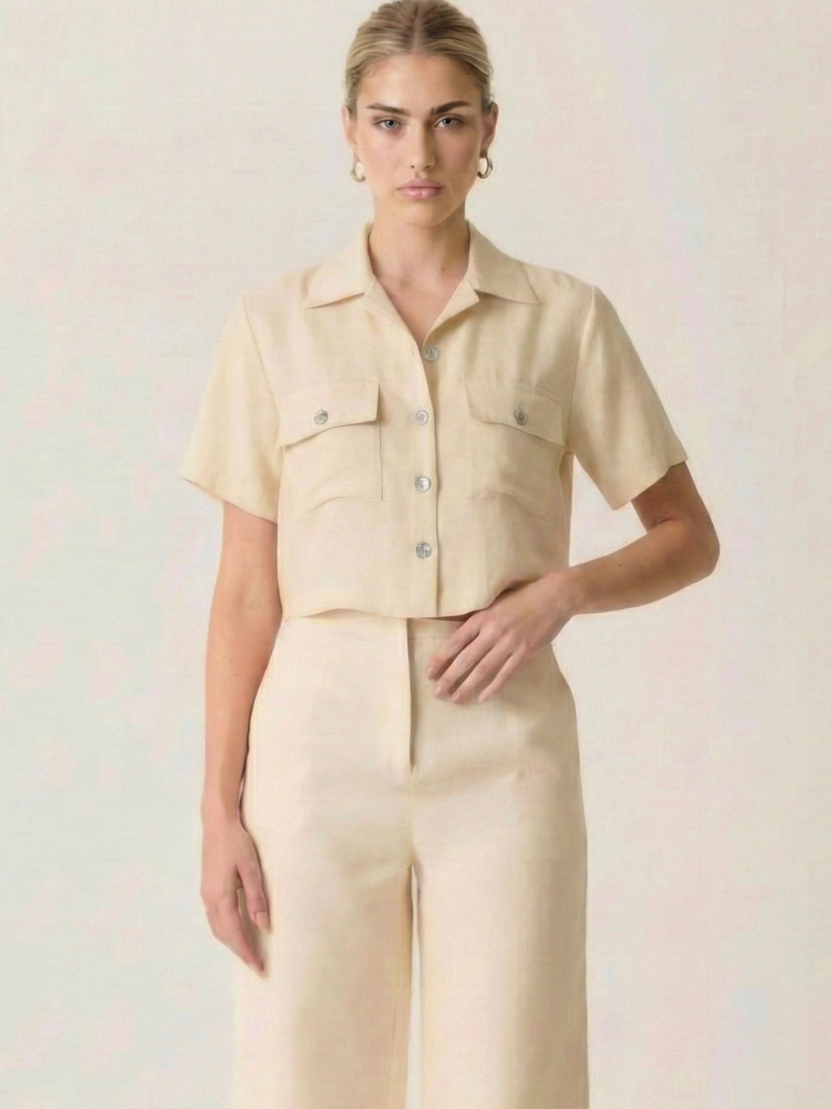 Blusa Aba Vainilla