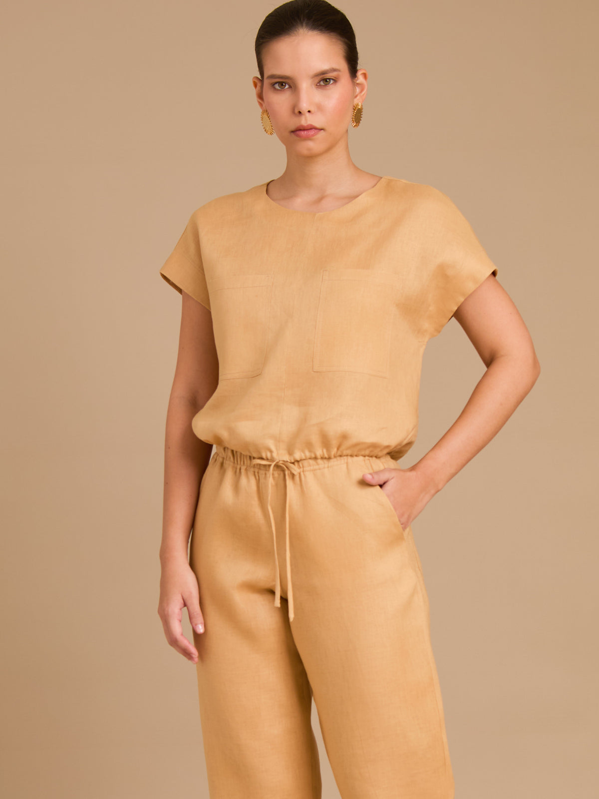 Blusa Rosmel Camel