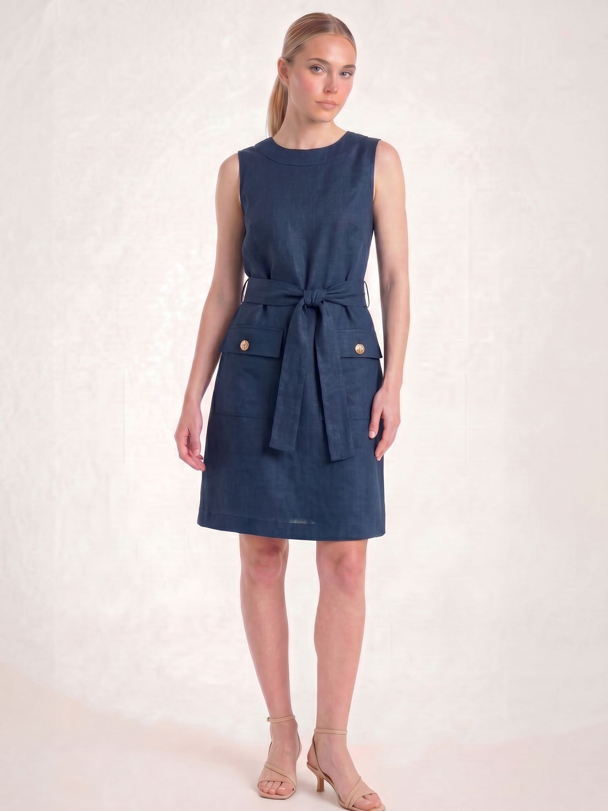 Vestido Corto Gabyna Navy