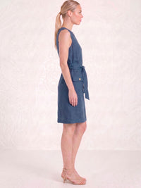 Vestido Corto Gabyna Navy