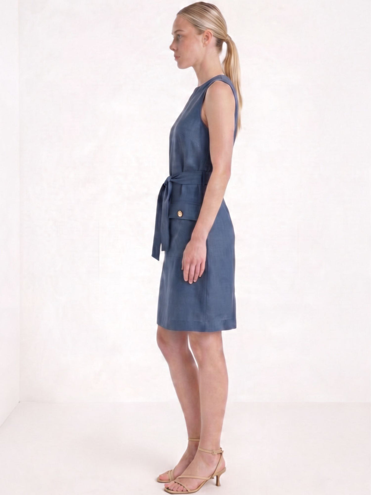 Vestido Corto Gabyna Navy