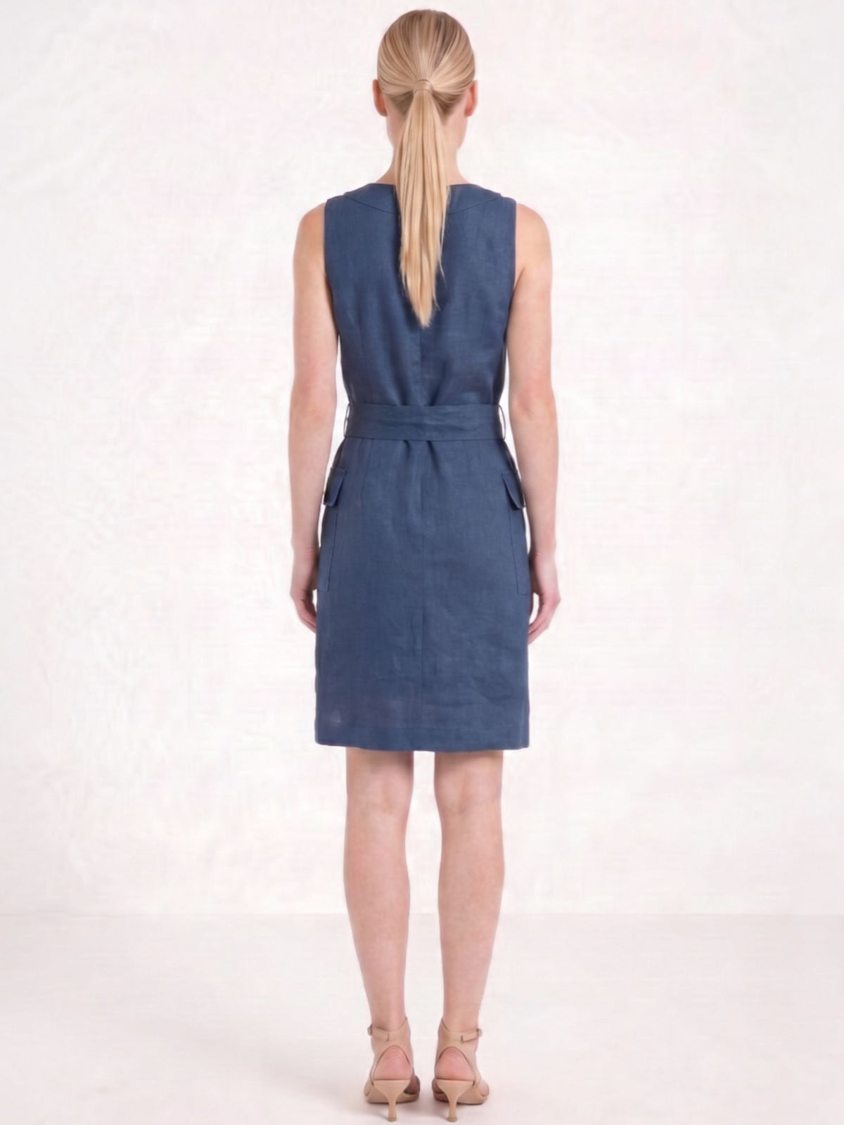 Vestido Corto Gabyna Navy