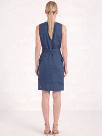 Vestido Corto Gabyna Navy