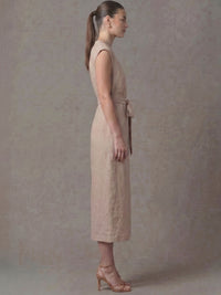 Vestido Largo Kalle Natural