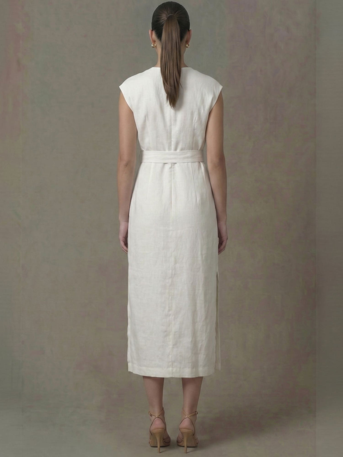 Vestido Largo Kalle Blanco