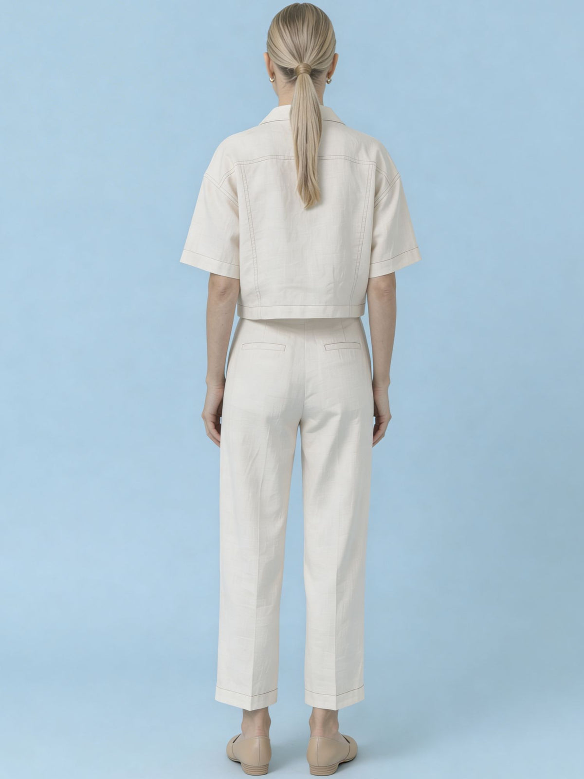 Pantalón Eucaris Blanco