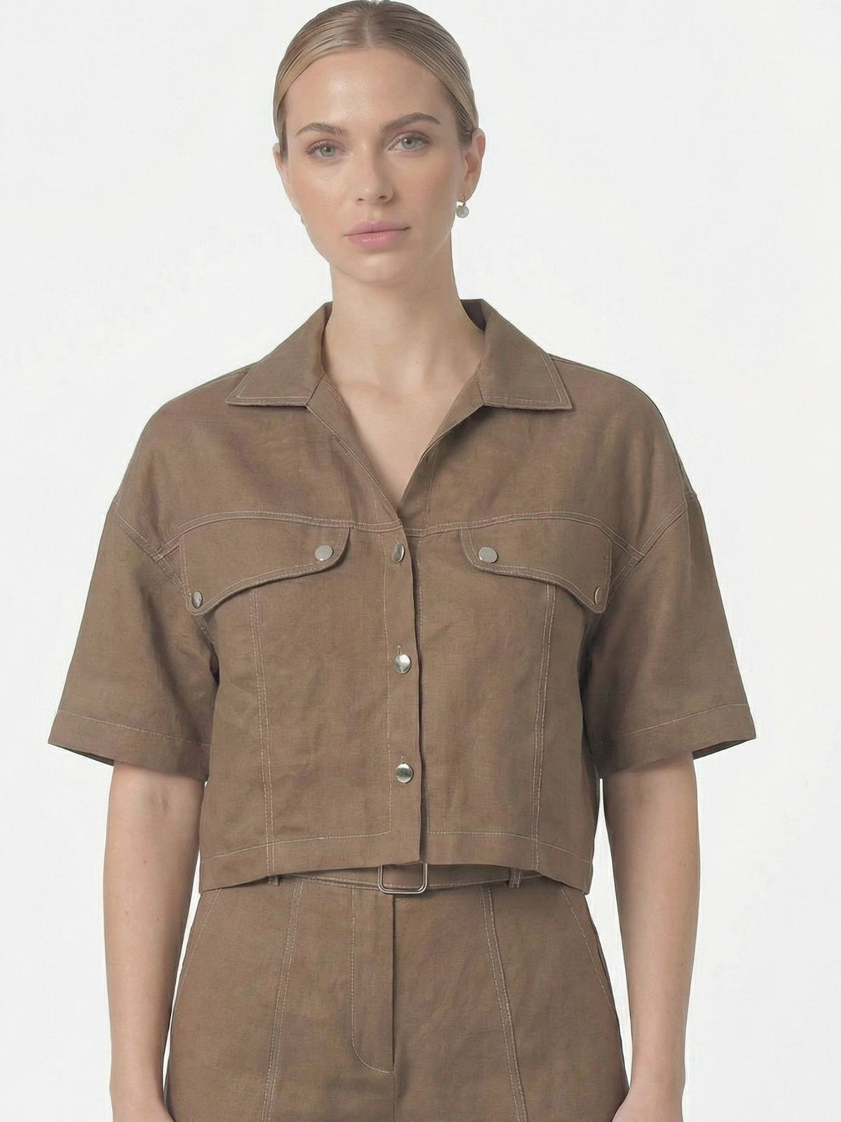Blusa Eucaris Taupe
