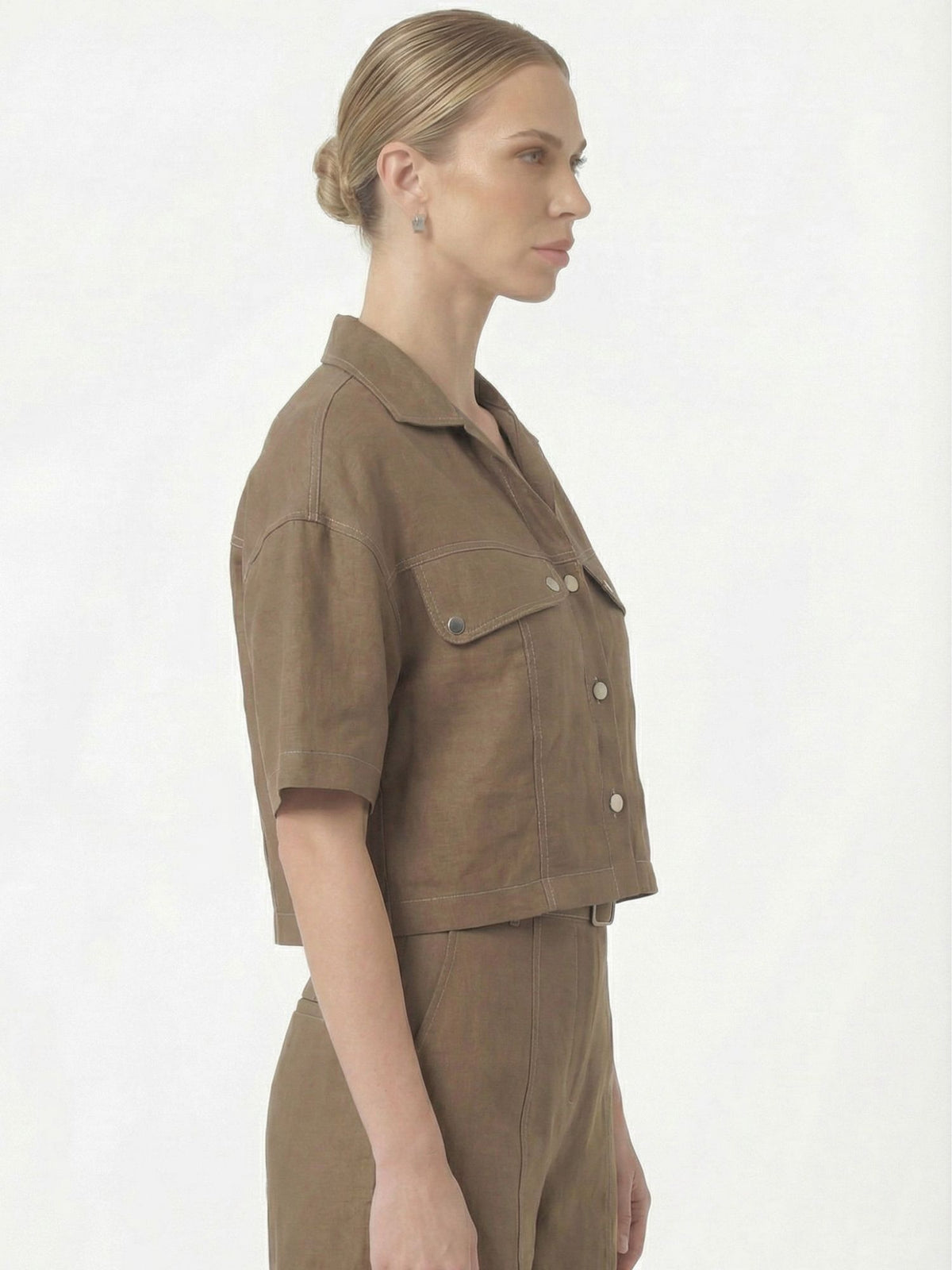 Blusa Eucaris Taupe