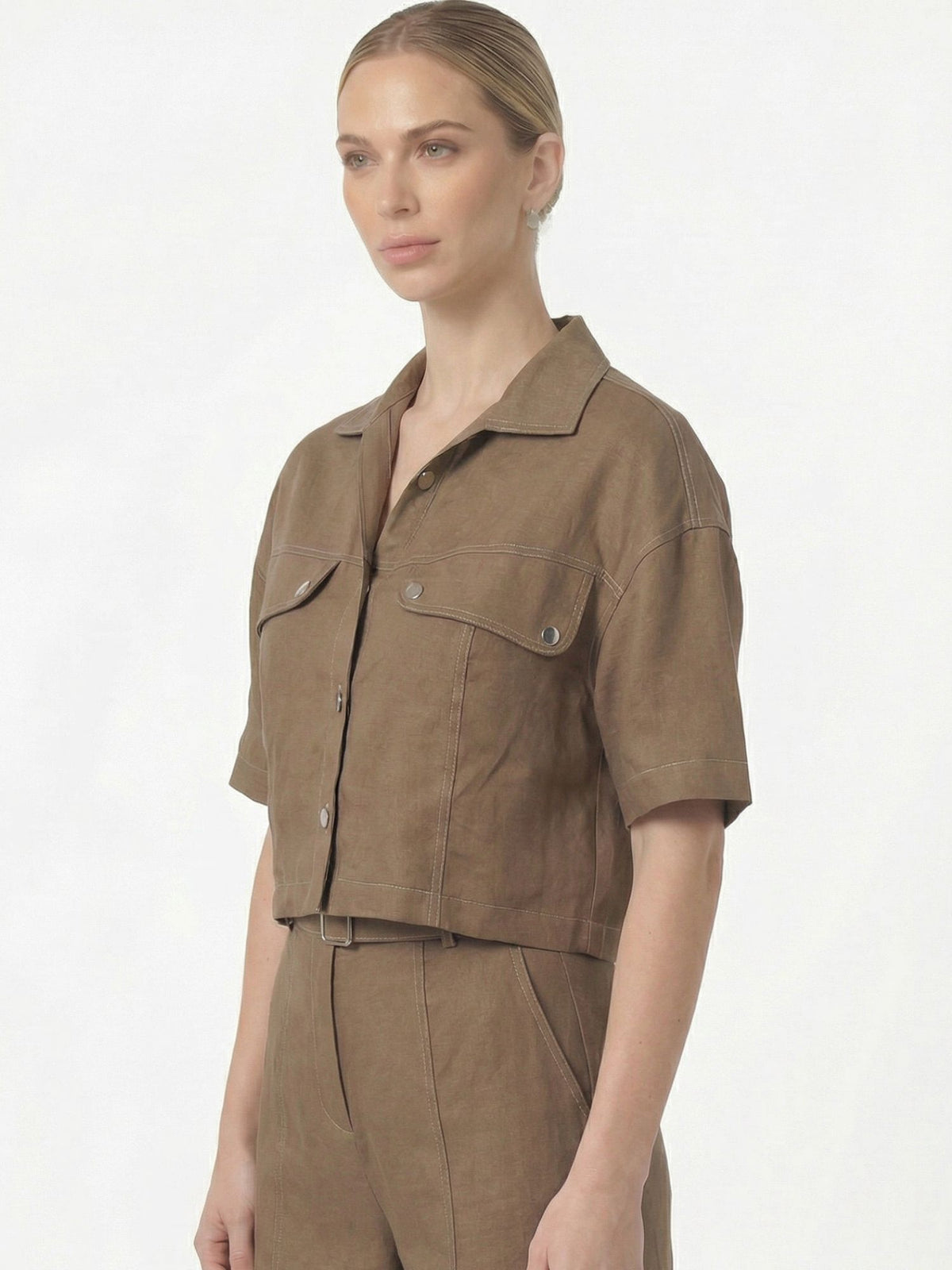 Blusa Eucaris Taupe