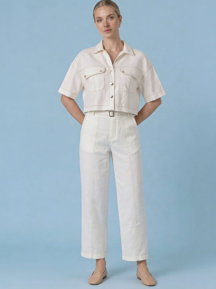 Pantalón Eucaris Blanco