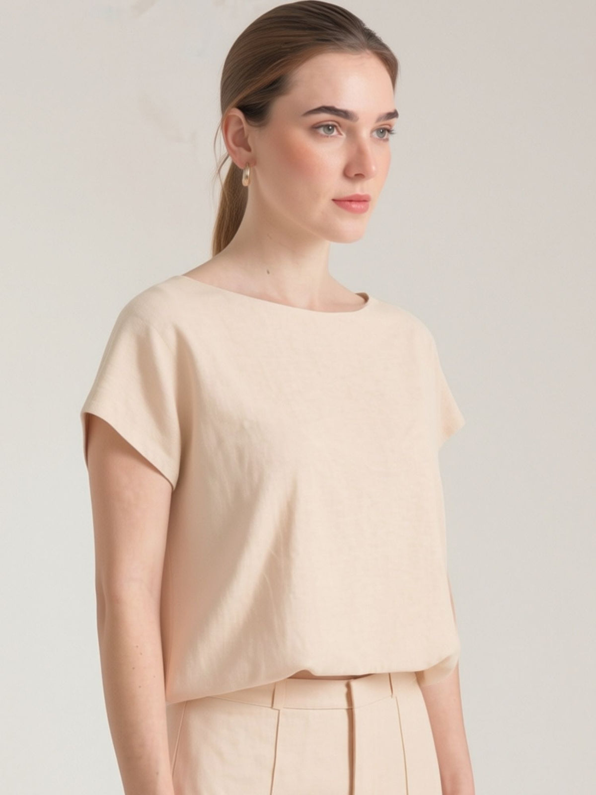 Blusa Diona Ivory