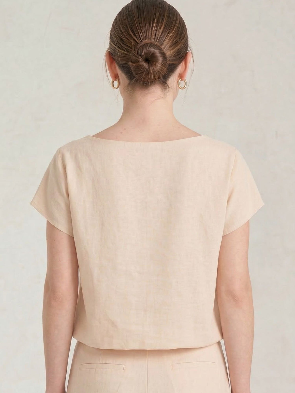 Blusa Diona Ivory